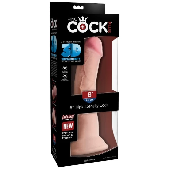 Dildo Triple Density King Cock - Realist, 21.6 cm
