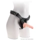 DILDO TRIPLU DENSITATE - 19 CM Negru