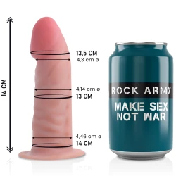 ROCKARMY - Jucărie sexuală tip dildo, Tigru, 14 cm, 4.46 cm
