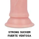 ROCKARMY - DILDO DIN SILICON LICHID REALIST, 19 CM - 3.98 CM