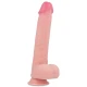 ROCKARMY - DILDO REALIST DIN SILICON LICHID, KINGCOBRA, 24 CM, Culoare naturală