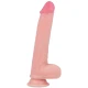 ROCKARMY - DILDO REALIST DIN SILICON LICHID, KINGCOBRA, 24 CM, Culoare naturală