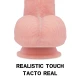 ROCKARMY - DILDO REALIST DIN SILICON LICHID, KINGCOBRA, 24 CM, Culoare naturală
