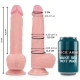 ROCKARMY - DILDO DIN SILICON LICHID PREMIUM SPITFIRE REALIST, 21 CM -O- 4.62 CM