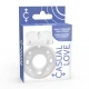 Inel stimulator CASUAL LOVE - Inel 34, Transparent
