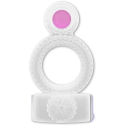 Inele vibrante - Model dublu, transparent