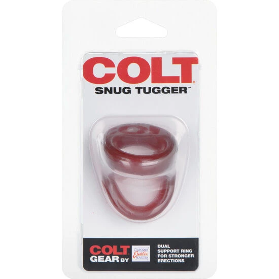 Inel Dublu Stretch Enhancer - Snug Tugger, Roșu, Mărime Unică