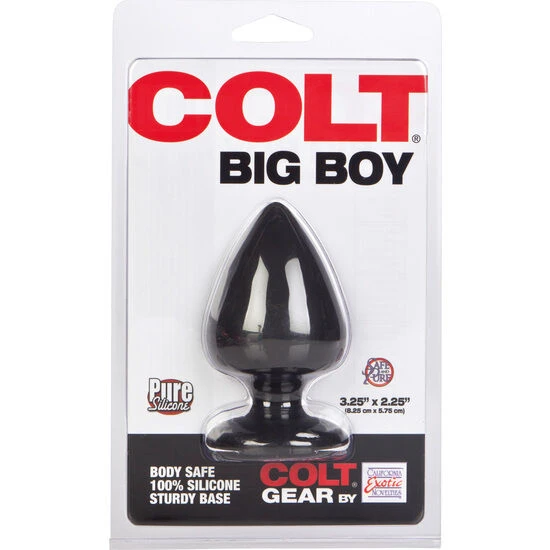 Dildo Colt Big Boy - Ergonomic, Negru, Mărime Unică