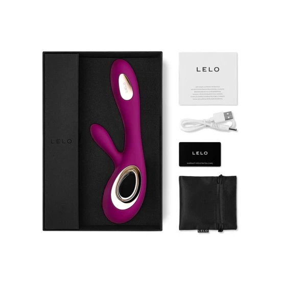 SORAYA WAVE Vibrator Rabbit, Roz Mov