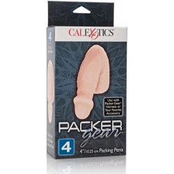 Penis de packing realist din TPR, culoare piele, 12,75 cm