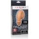 Penis de packing din silicon, caramel, 12,75 cm