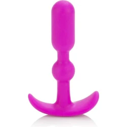 Dilator anal elegant din material flexibil, roz
