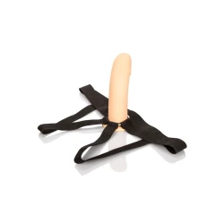 Ham cu Dildo Hollow și Jock Strap din Silicon, Flesh