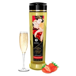 SHUNGA - Ulei de masaj erotic, 240 ml, Roz