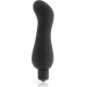 Vibrator G-Spot din silicon, Negru