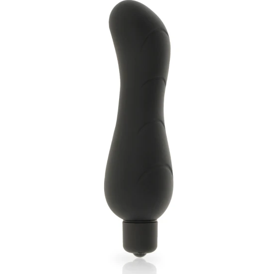 Vibrator G-Spot din silicon, Negru