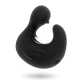 DUCKYMANIA - DUȘCĂ REÎNCĂRCABILĂ DIN SILICON, STIMULARE - Culoare Negru & Argintiu