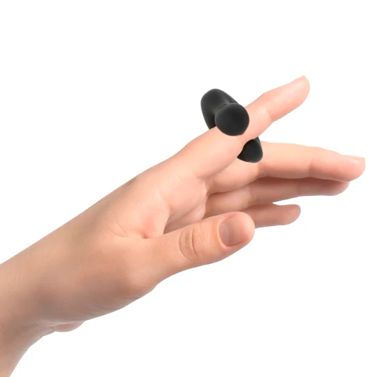 DUCKYMANIA - DUȘCĂ REÎNCĂRCABILĂ DIN SILICON, STIMULARE - Culoare Negru & Argintiu