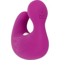 DUCKYMANIA - Jucărie sexuală cu stimulare, reîncărcabilă, din silicon, mov