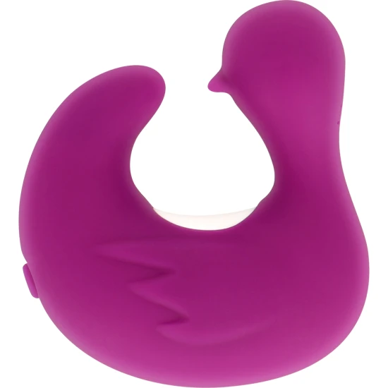 DUCKYMANIA - Jucărie sexuală cu stimulare, reîncărcabilă, din silicon, mov