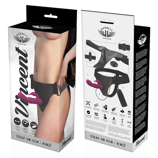 Hamness attraction - rnes vibrator rabbit vincent 15 cm -o- 4 cm