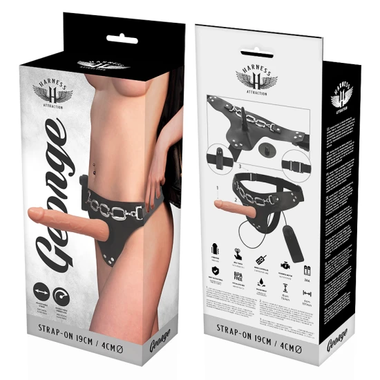 Vibrator George, 19 cm - 4 cm