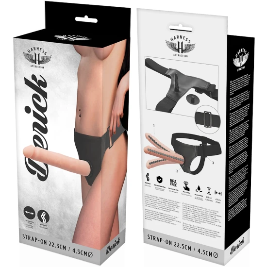 Ham cu penis articulat, 22,5 cm - 4,5 cm