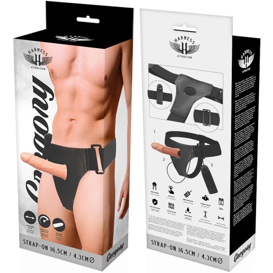 HAMNESS ATTRACTION - Model cu vibrator, Culoare naturală