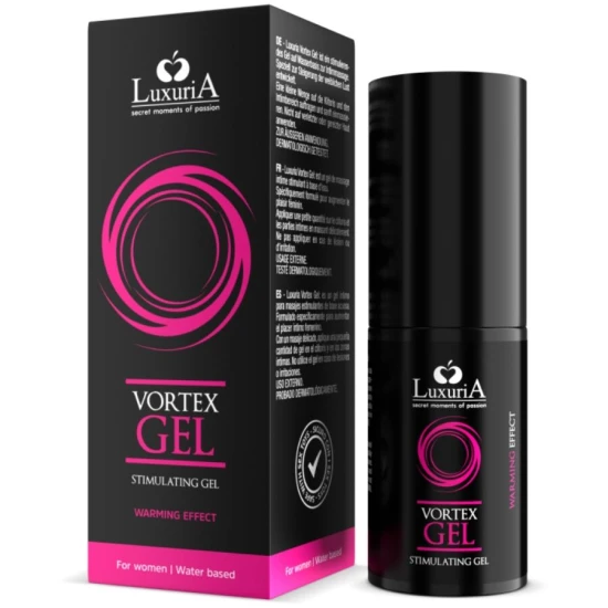 Gel Vortex cu efect de încălzire, 30 ml
