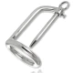INELE METALICE - Inel pentru gland cu dop, Negru