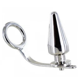 Inel Metalic - Plug Anal, Oțel, 45 x 50mm