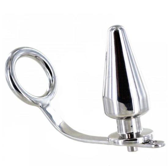 Inel Metalic - Plug Anal, Oțel, 45 x 50mm