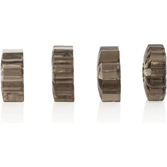 Set 4 accesorii pentru penis, TPR, diferite forme