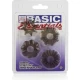 Set 4 accesorii pentru penis, TPR, diferite forme