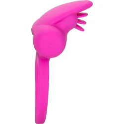 Body sexy Dual Clit Flicker Enhancer - Decupat, Alb, Mărime Unică