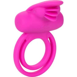 Body sexy Dual Clit Flicker Enhancer - Decupat, Alb, Mărime Unică