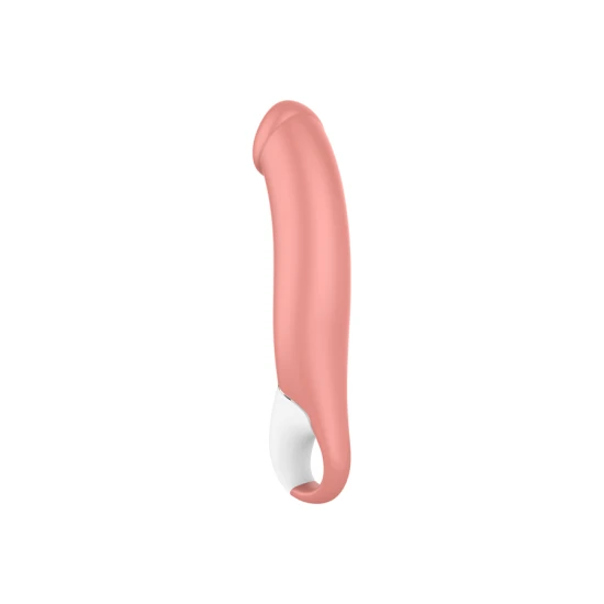 Vibrator din silicon, roz, 23.5 cm