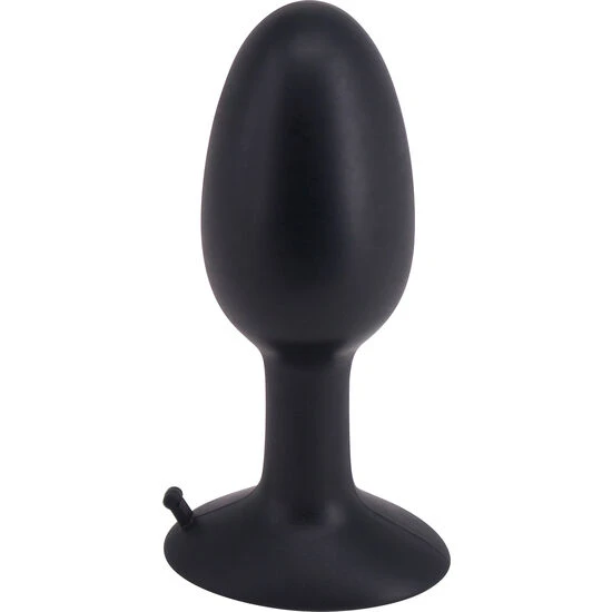 Plug Anal Roll Play - Minge Internă, Negru, 10 x 3.3 cm