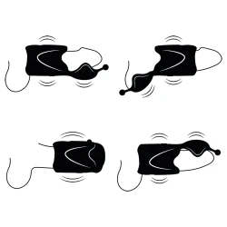 RECHARGEABLE HEAD STROKER MASTURBATOR