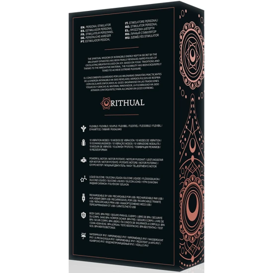 Stimulator Reîncărcabil G-Point - Negru, Mărime Unică