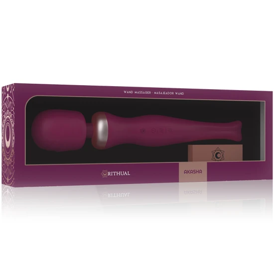 Vibrator Akasha Wand 2.0 - Reîncărcabil, Orchid, Mărime Unică
