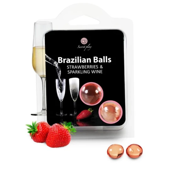 Set bile braziliene, Strawberry & Champagne