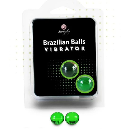 Set 2 bile braziliene cu efect de vibrație
