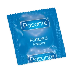 Prezervative cu puncte din latex, naturali, 3 buc.