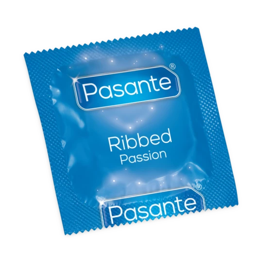 Prezervative cu puncte din latex, naturali, 3 buc.