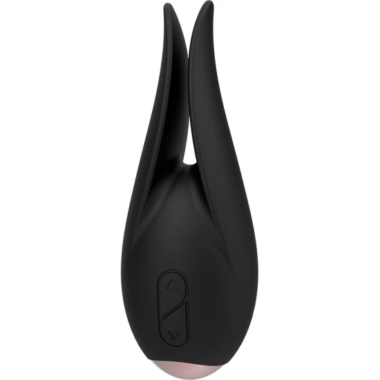 Vibrator Clitorial - Stimulator Deluxe, Negru, Mărime Unică