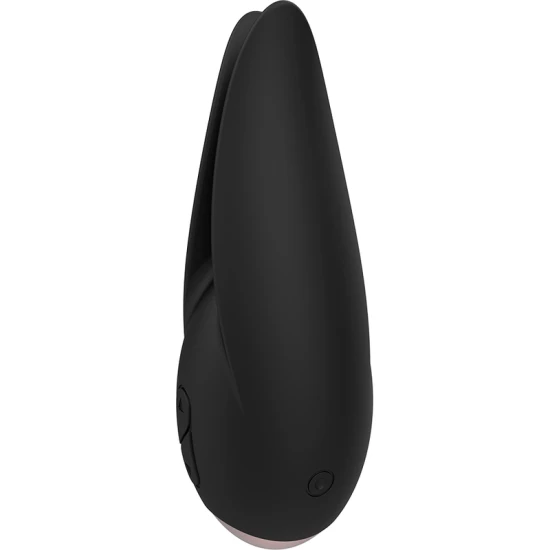 Vibrator Clitorial - Stimulator Deluxe, Negru, Mărime Unică