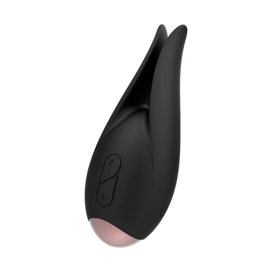 Vibrator Clitorial - Stimulator Deluxe, Negru, Mărime Unică