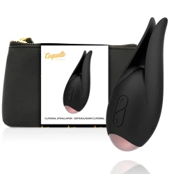Vibrator Clitorial - Stimulator Deluxe, Negru, Mărime Unică