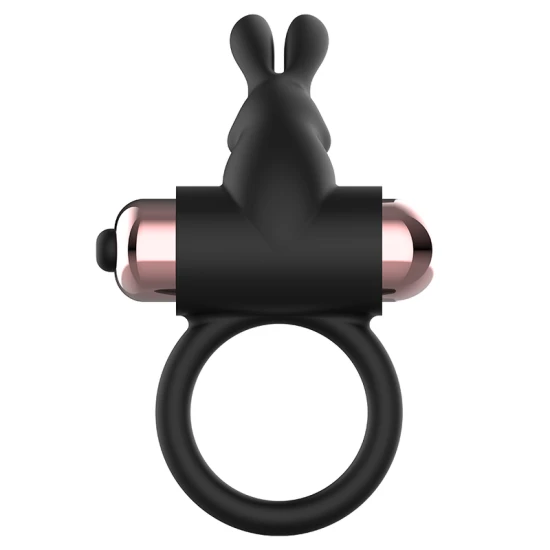 Inel Vibrator Coquette Chic Desire - Negru/Auriu